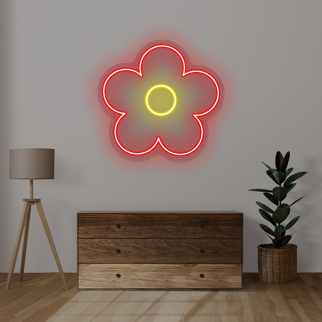 Flower Neon Sign image 1