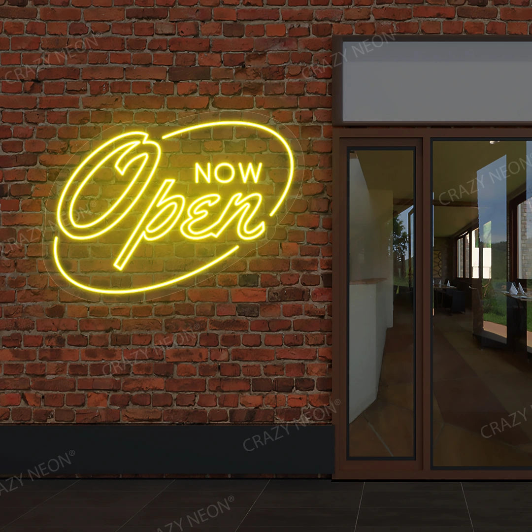 Now Open Neon Sign image 7