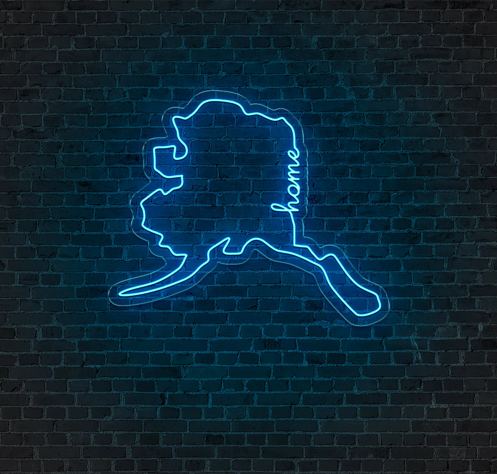 Alaska LED Neon Sign! image 1