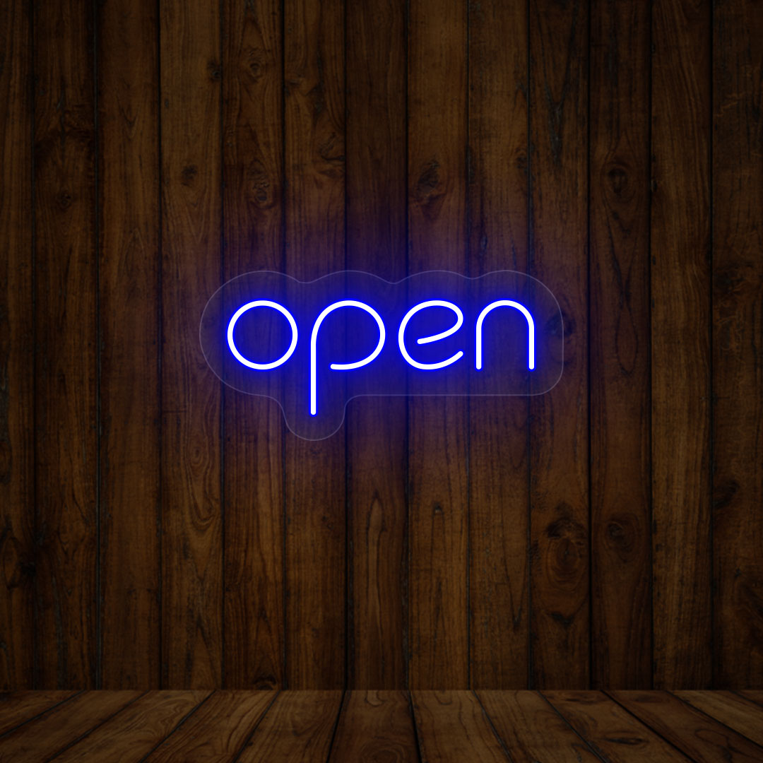 Open Single Color Sign image 6