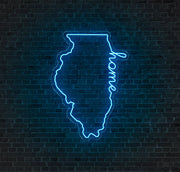 Illinois LED Neon Sign! image 0
