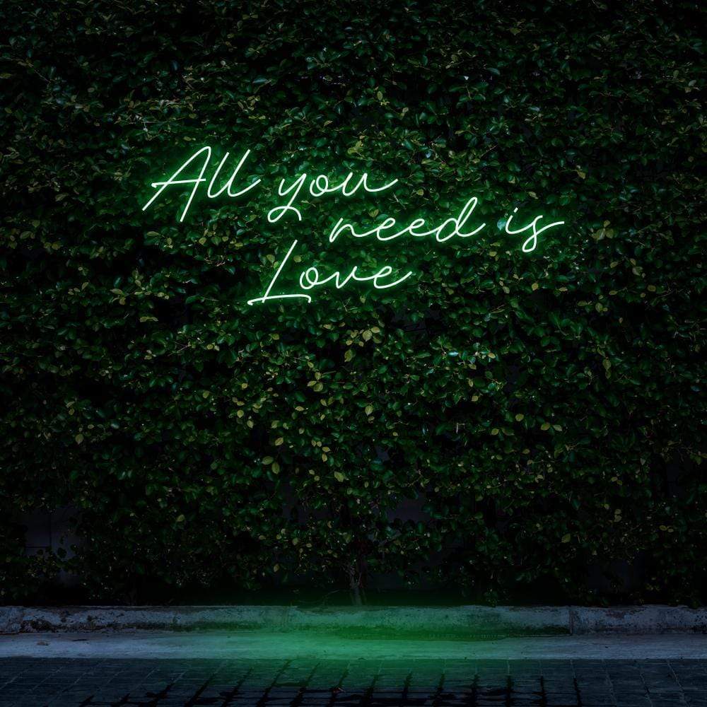 "All You Need Is Love" Neon Sign image 1