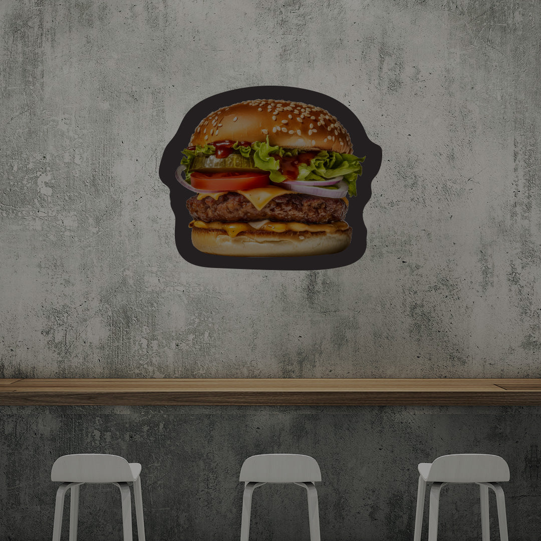 Burger Illuminated Sign | CNUS017288 image 1
