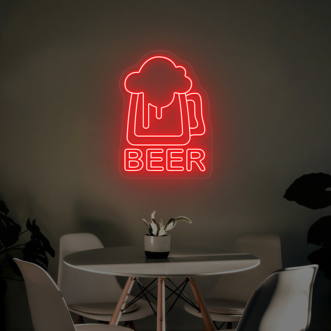 Beer Mug Neon Sign image 0