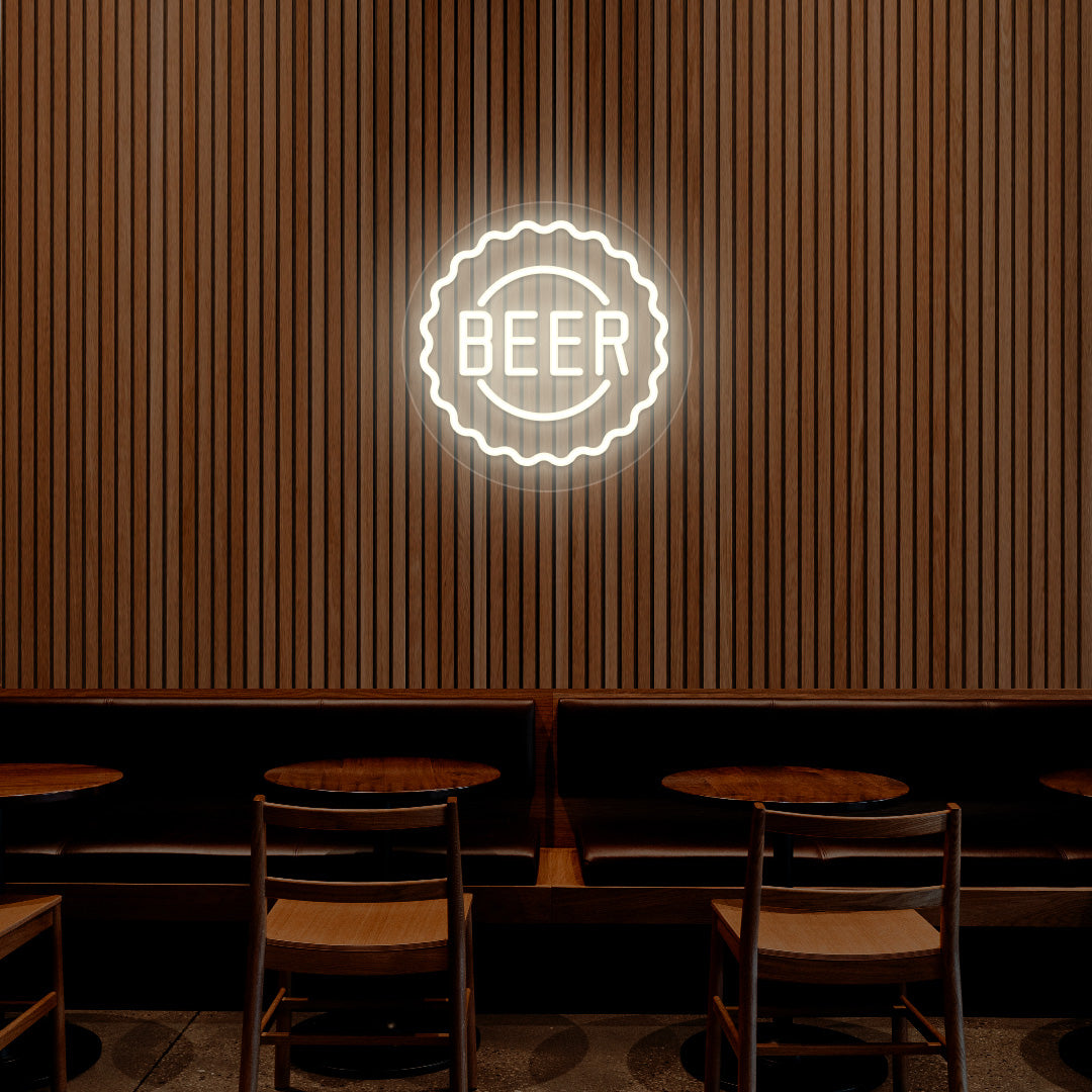 Beer Cap Neon Sign image 9