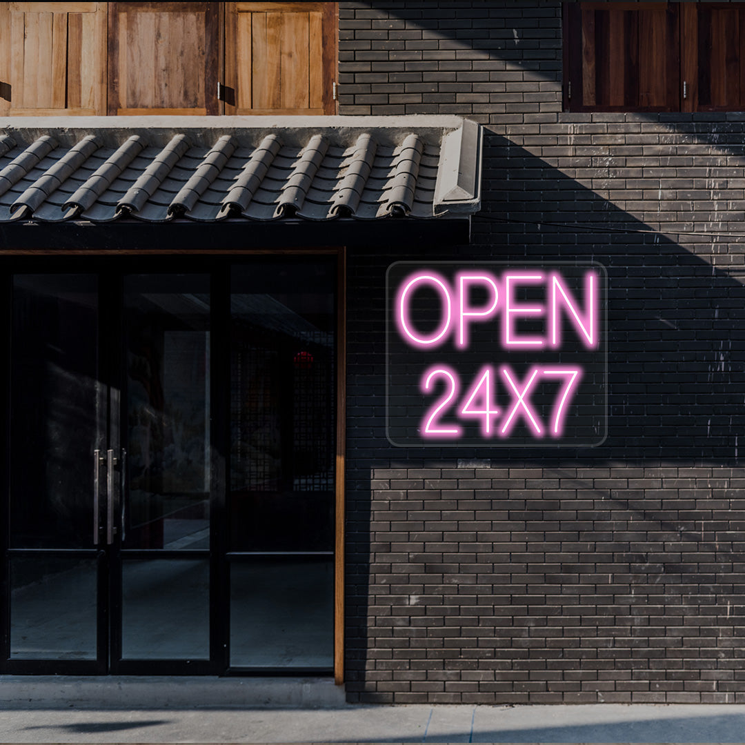 Open 24x7 Sign image 4
