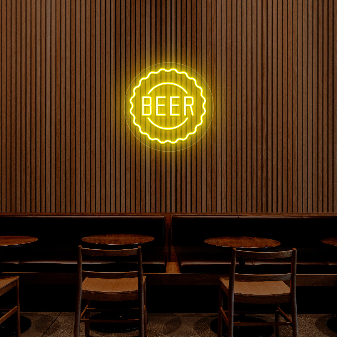 Beer Cap Neon Sign image 3