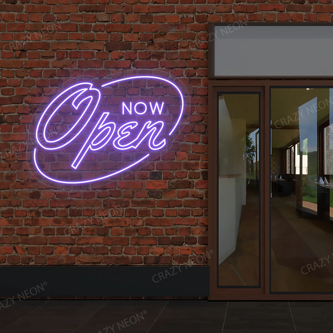 Now Open Neon Sign image 3
