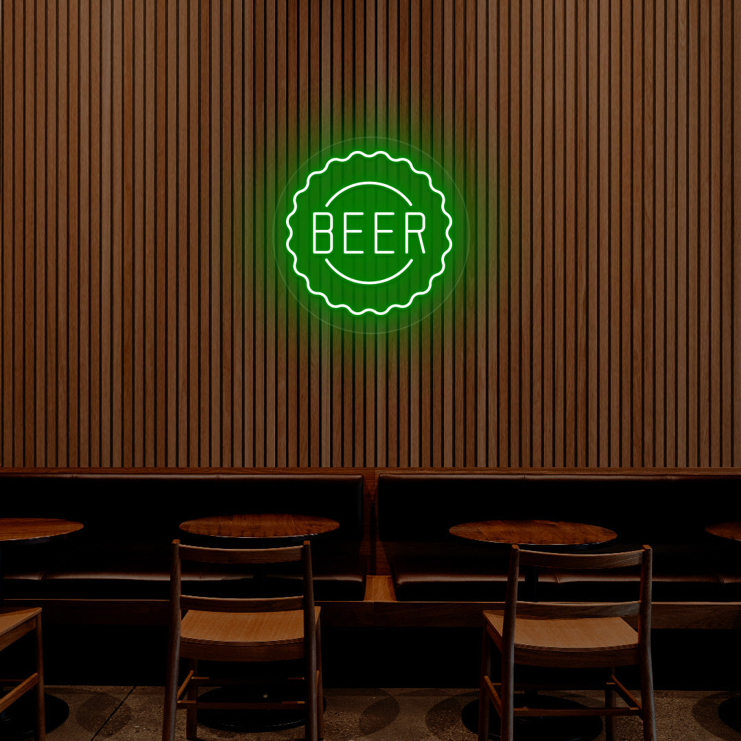 Beer Cap Neon Sign image 8