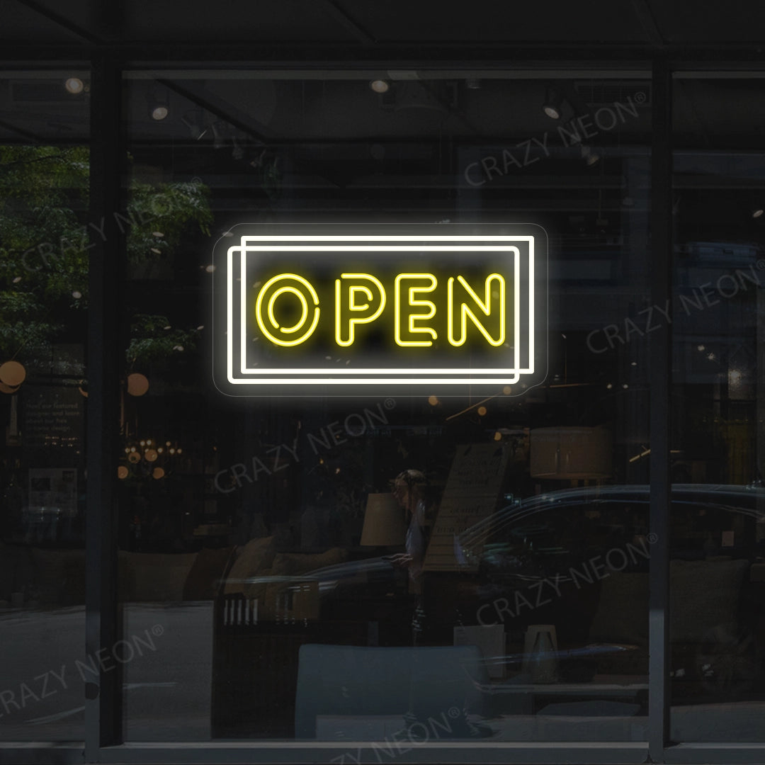 Multicolor Open Sign image 2