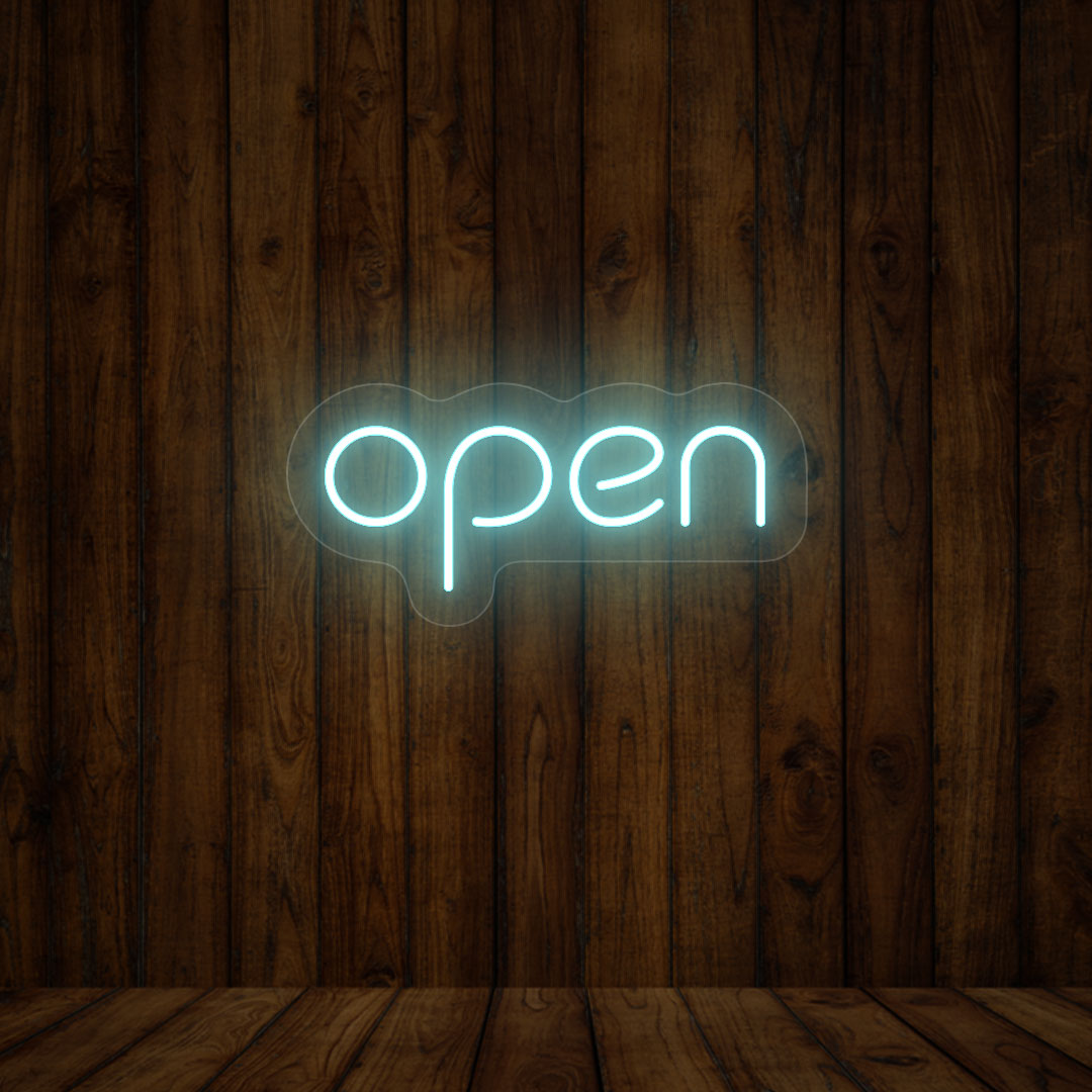 Open Single Color Sign image 5