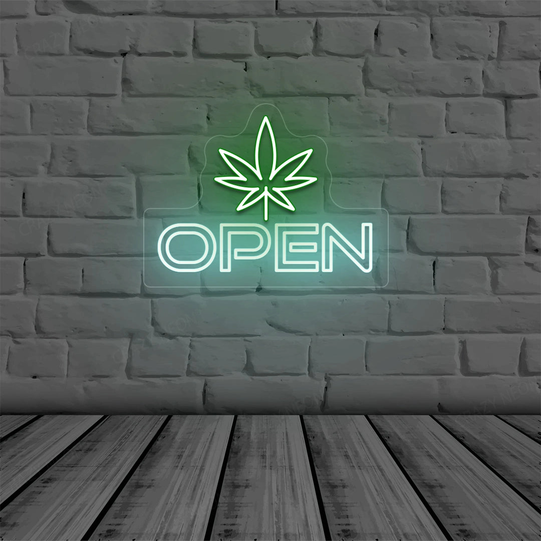 Weed Open Sign image 7