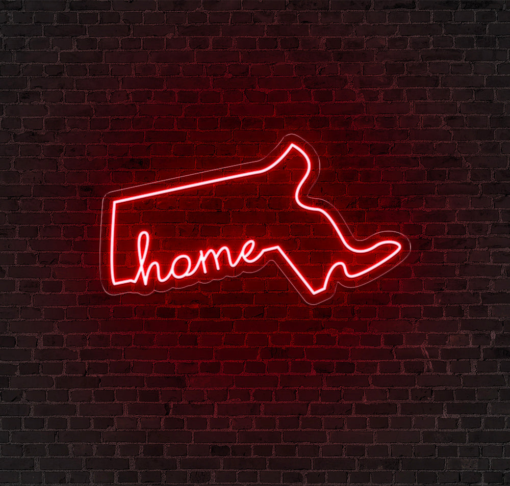 Massachusetts LED Neon Sign! image 0