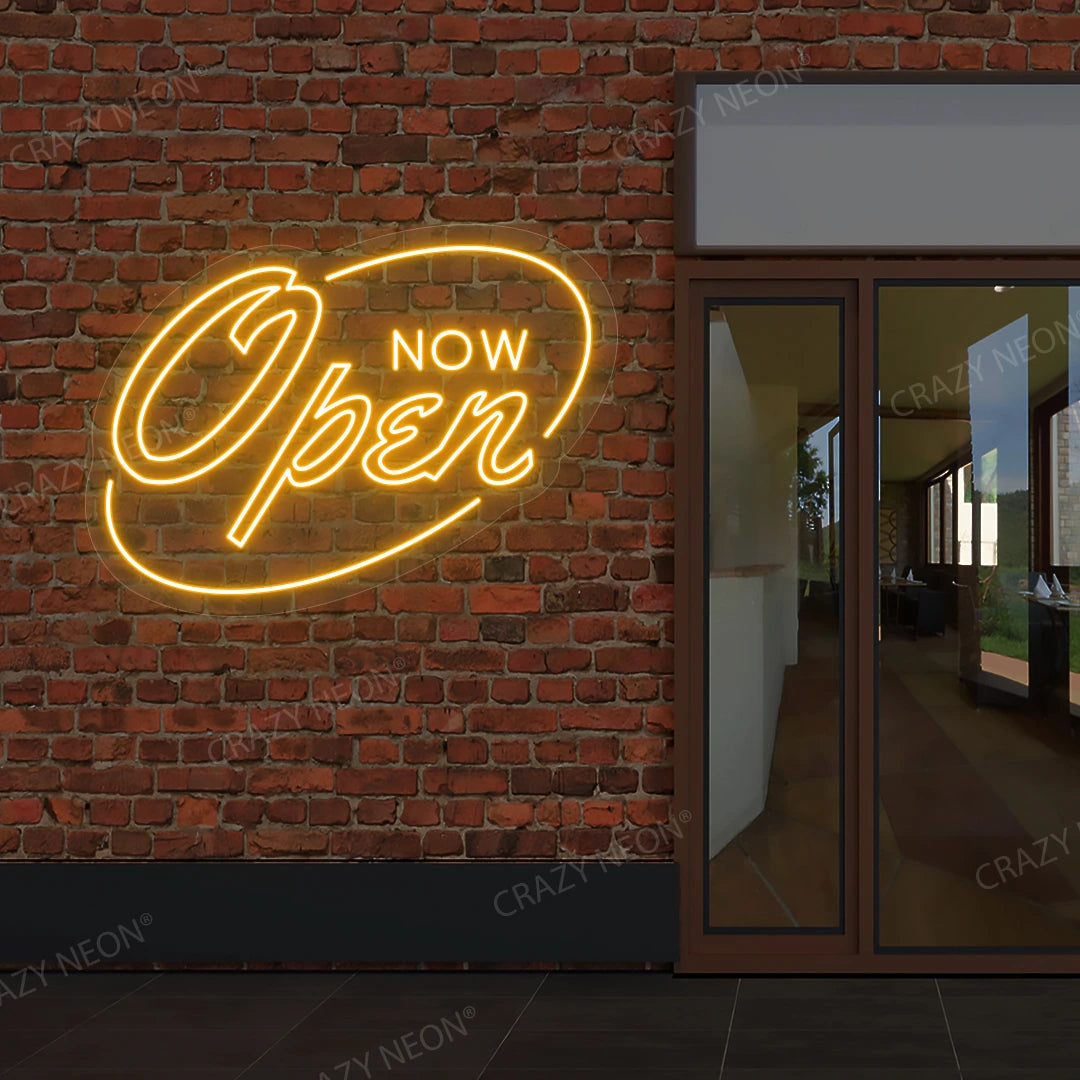 Now Open Neon Sign image 9