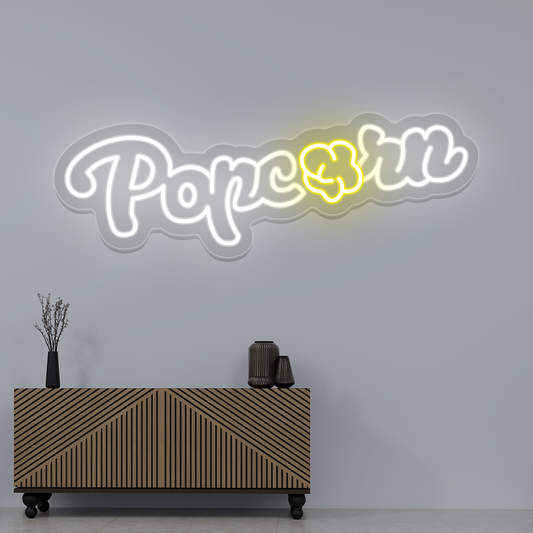 Popcorn Neon Sign image 6