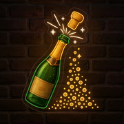 Champagne Pop Moment