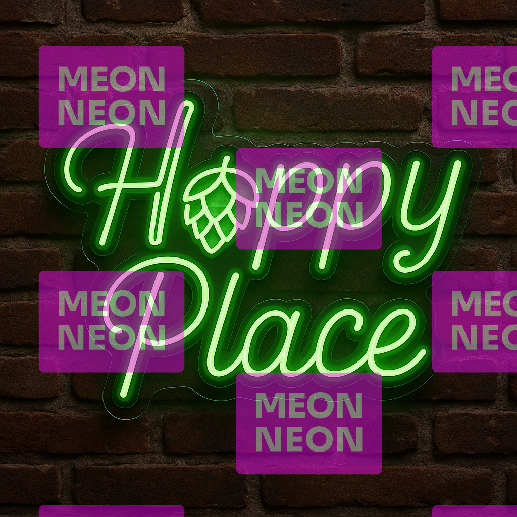 Hoppy Place LED Neon Sign