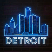 Detroit Spirit LED Neon Sign
