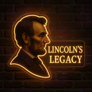 Lincoln's Legacy LED Neon Sign
