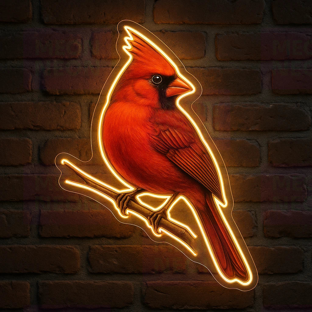 Illinois State Bird LED Neon Sign