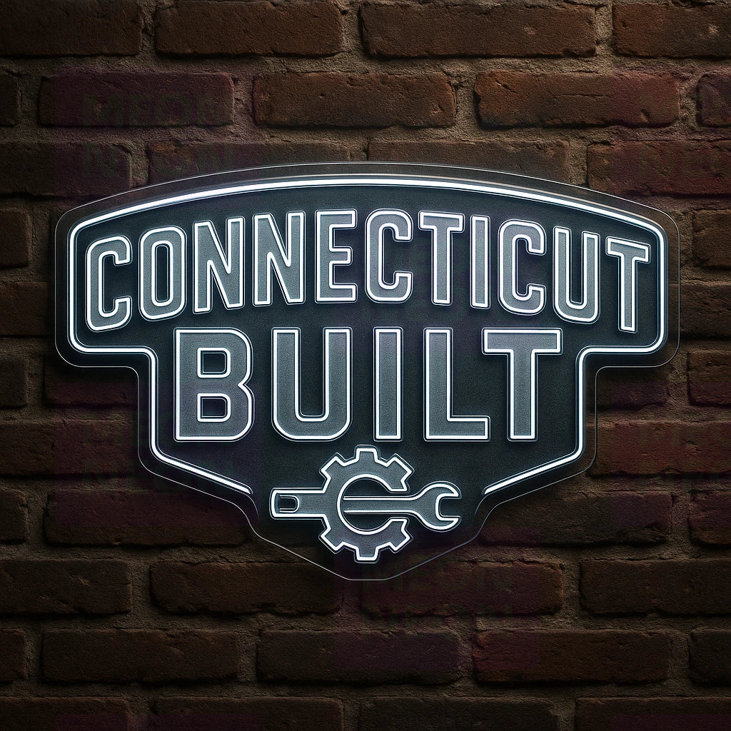 Connecticut Built LED Neon Sign