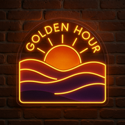 Wyoming Golden Hour LED Neon Sign