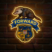 Forward Wisconsin State Flag LED Neon Sign