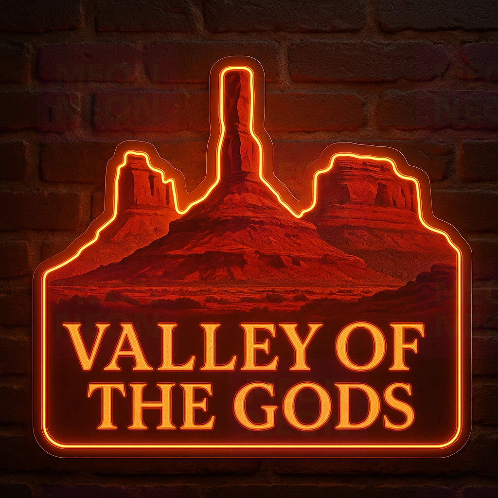 Valley of the Gods LED Neon Sign