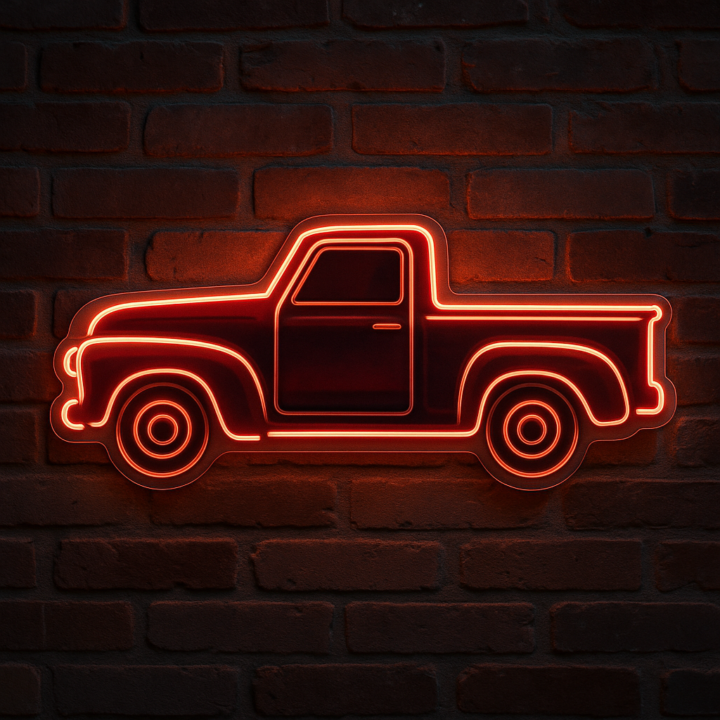 Classic Alabama Truck LED Neon Sign