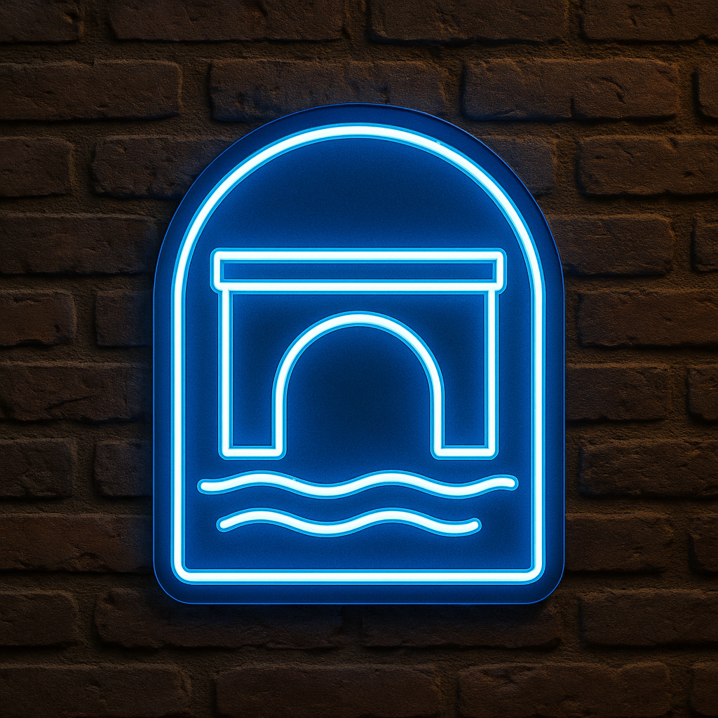 Historic Selma Bridge LED Neon Sign