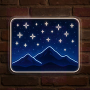 Starry Night WV LED Neon Sign