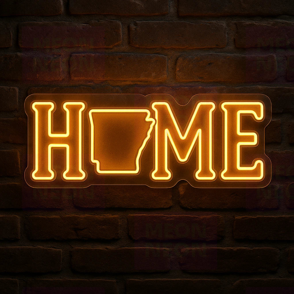 Arkansas Home LED Neon Sign