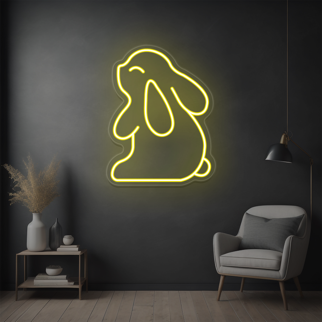Cute Bunny Neon Sign image 4