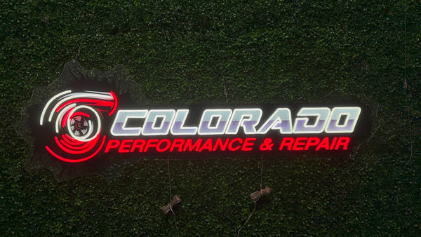Colorado Performance Shop Neon Sign