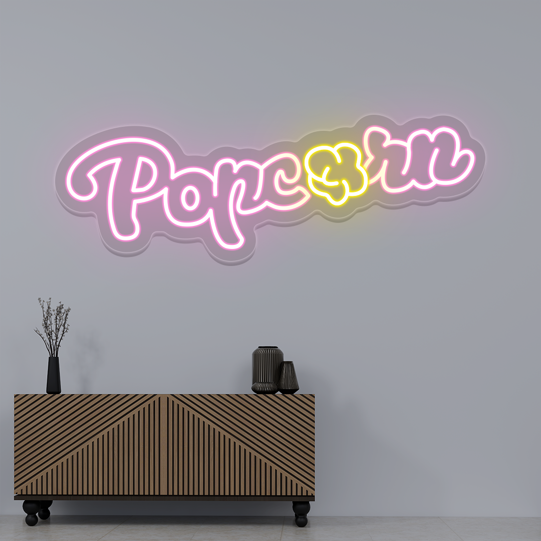 Popcorn Neon Sign image 4