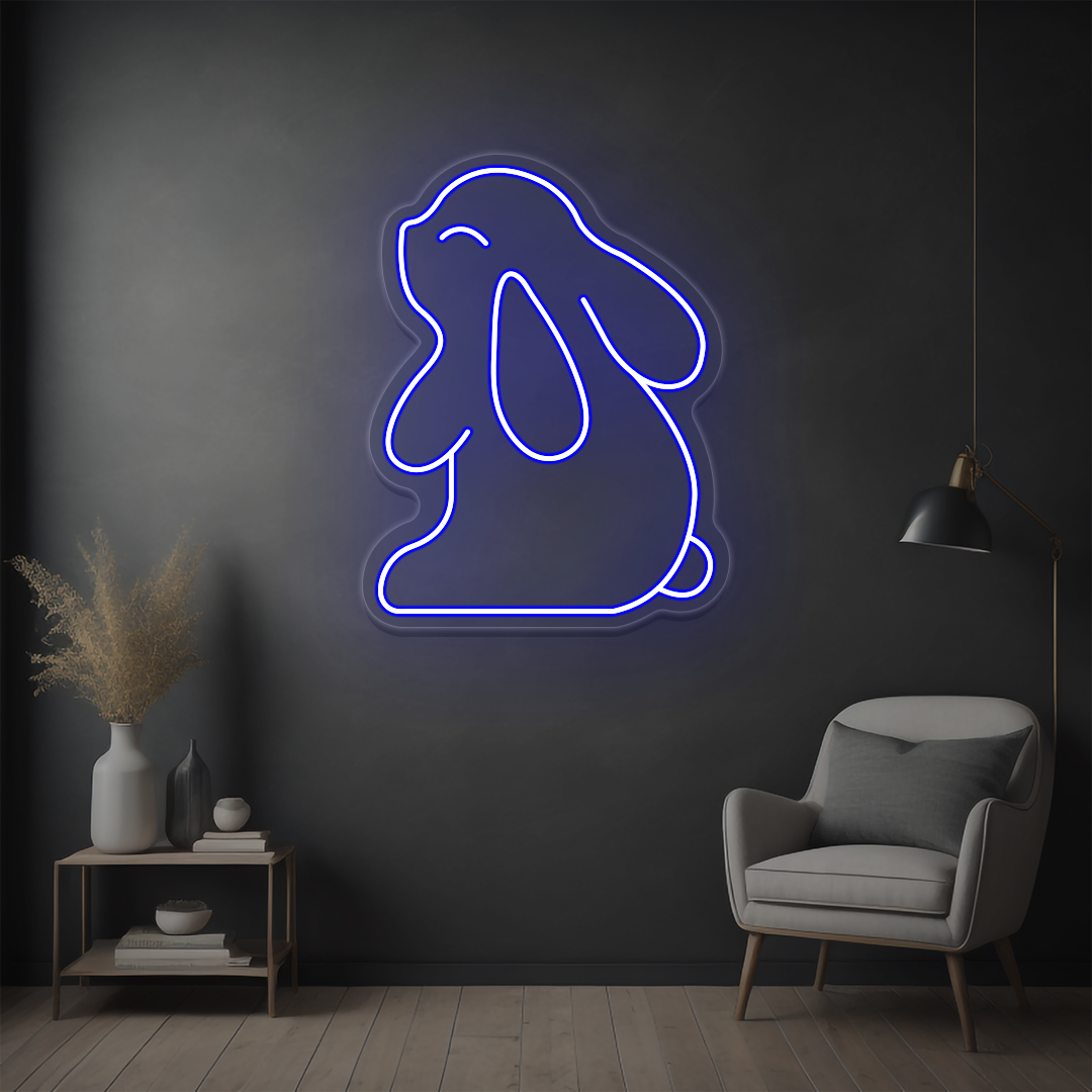 Cute Bunny Neon Sign image 6