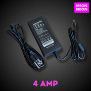 4A LED Power Supply - 12V DC 48W Adapter for LED Neon Signs & Strip Lights