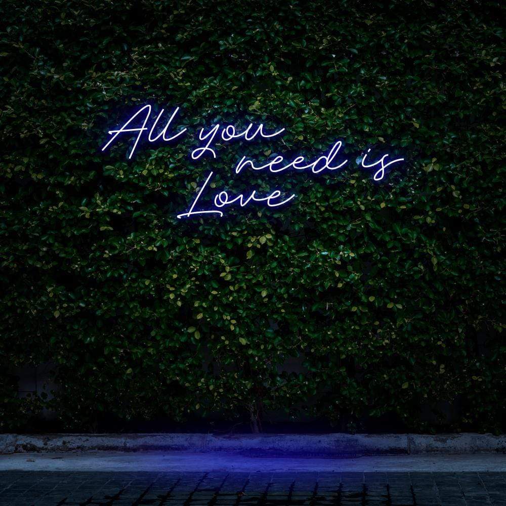 "All You Need Is Love" Neon Sign image 0