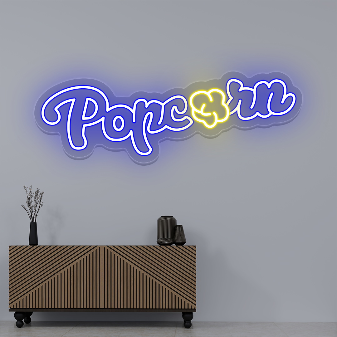 Popcorn Neon Sign image 5