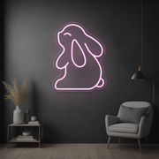 Cute Bunny Neon Sign image 0