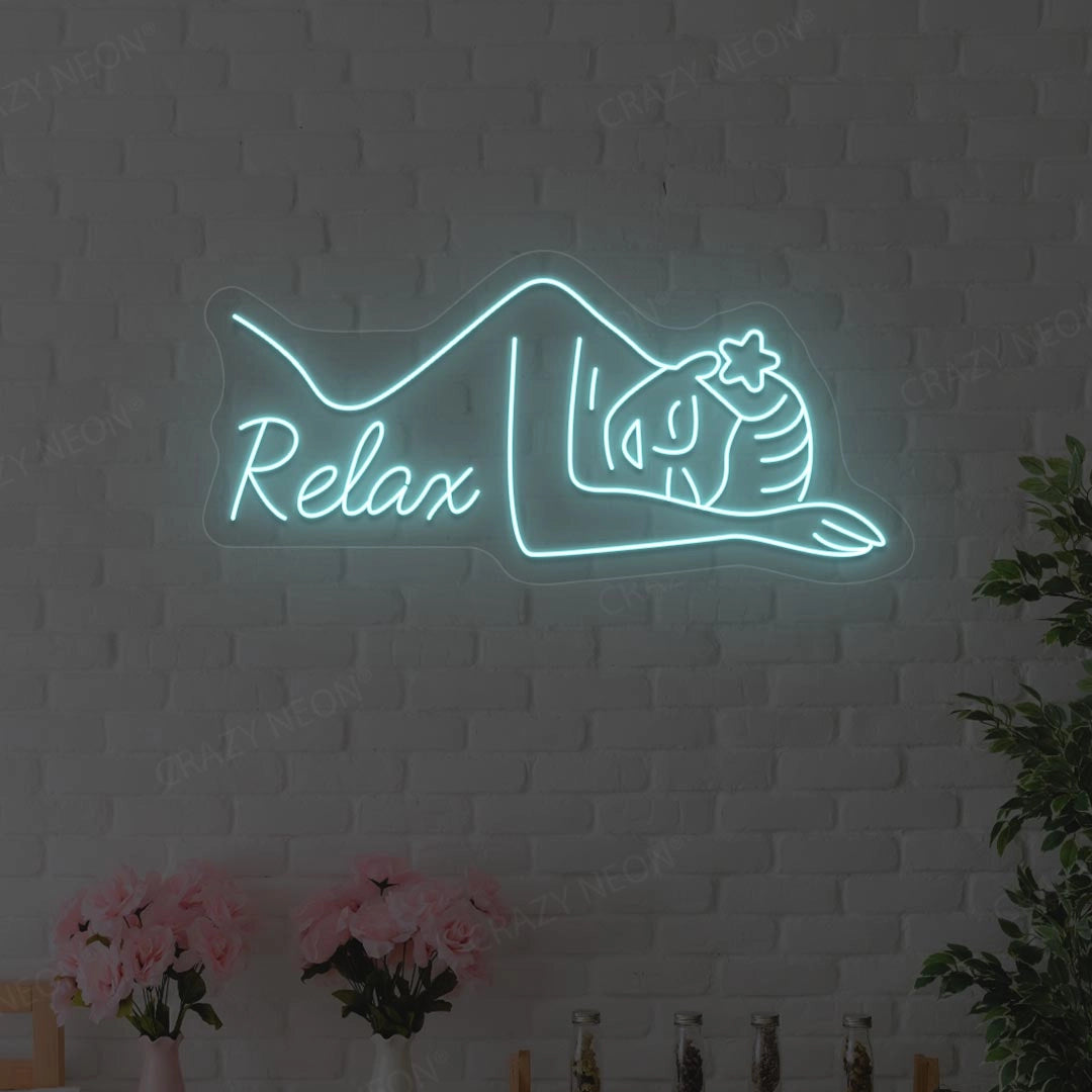 Aesthetic Relax Neon Sign image 3