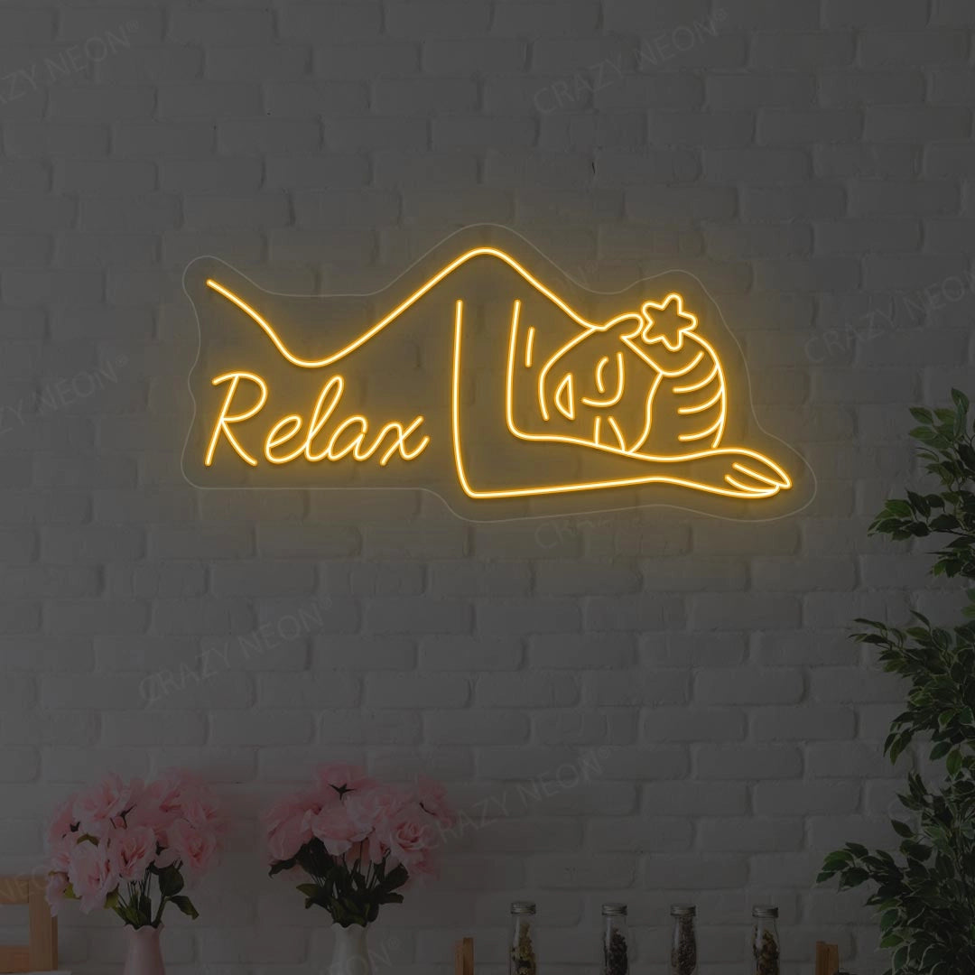 Aesthetic Relax Neon Sign image 4