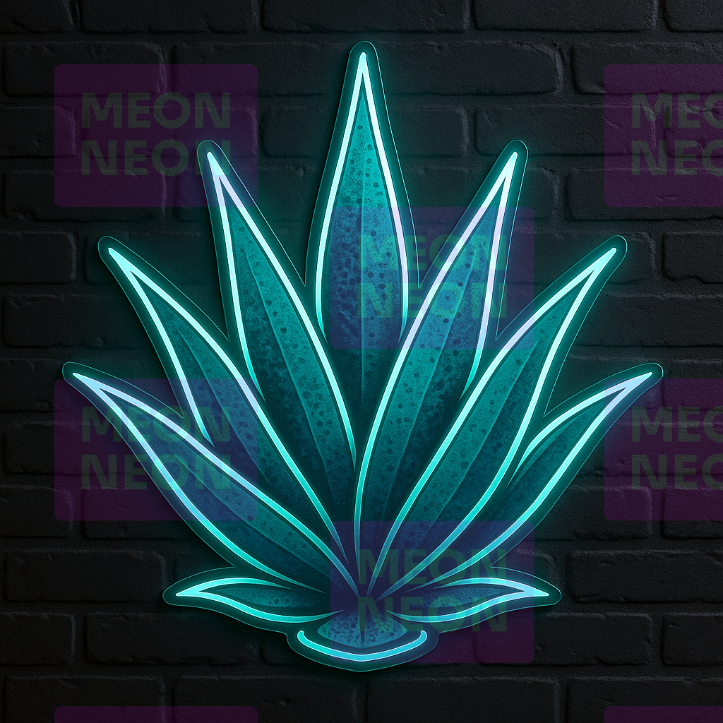 Agave Plant LED Neon Sign