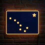 Alaska State Flag LED Neon Sign
