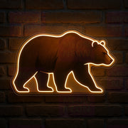 Alaskan Brown Bear LED Neon Sign