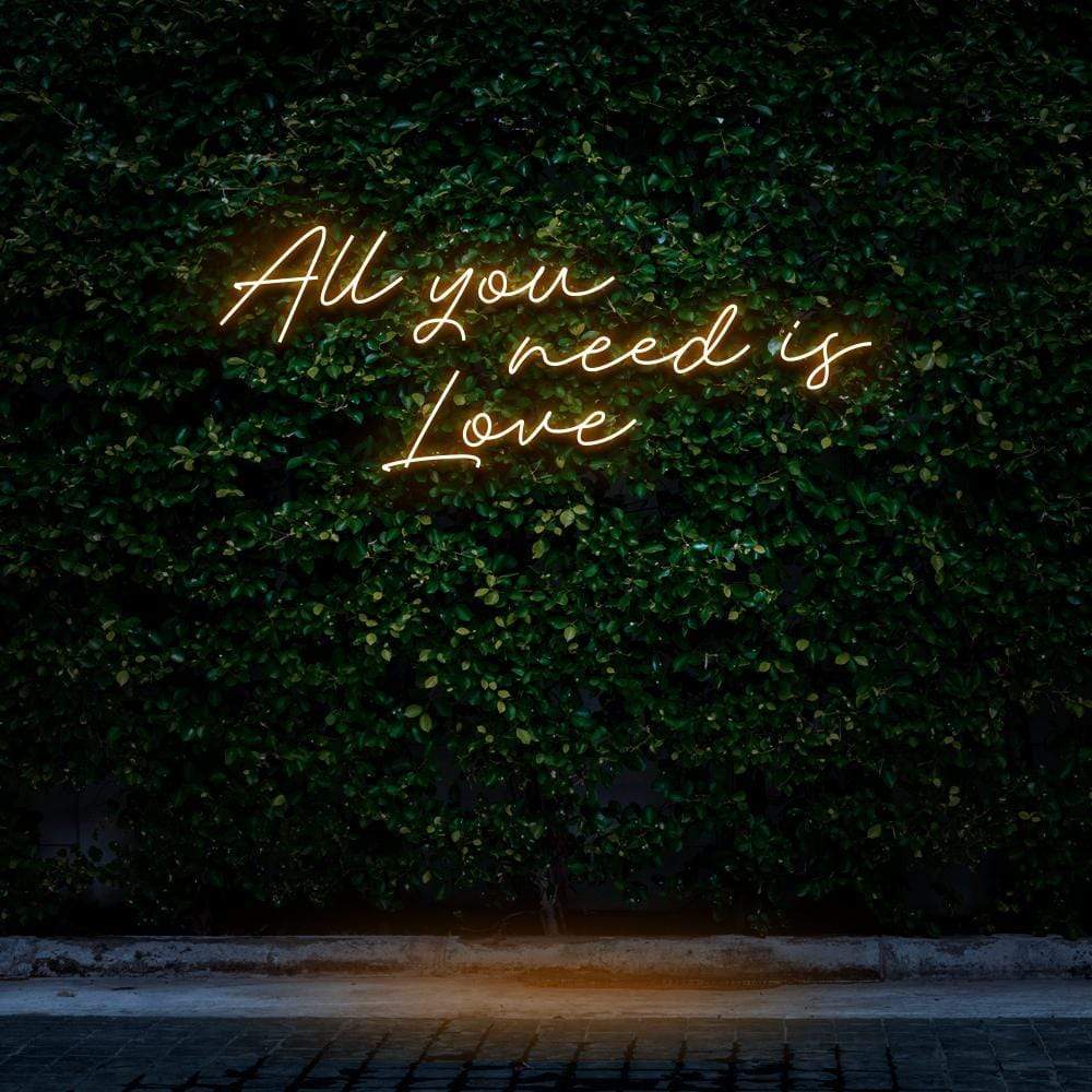 "All You Need Is Love" Neon Sign image 2