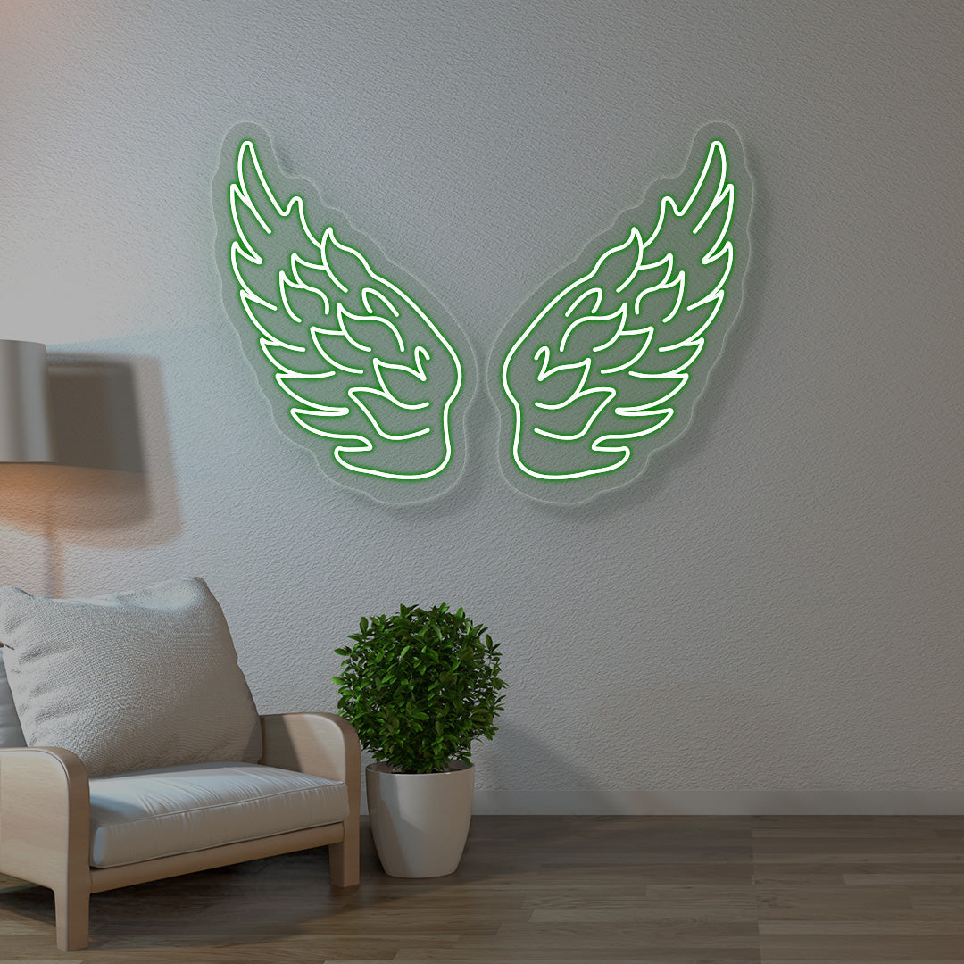Angel Wings Neon Sign image 2