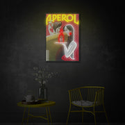 Aperol Poster LED Neon Sign | Bar Wall Art - MEON NEON