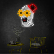 Art the Clown LED Neon Sign | Horror Pop Art Wall Decor - MEON NEON