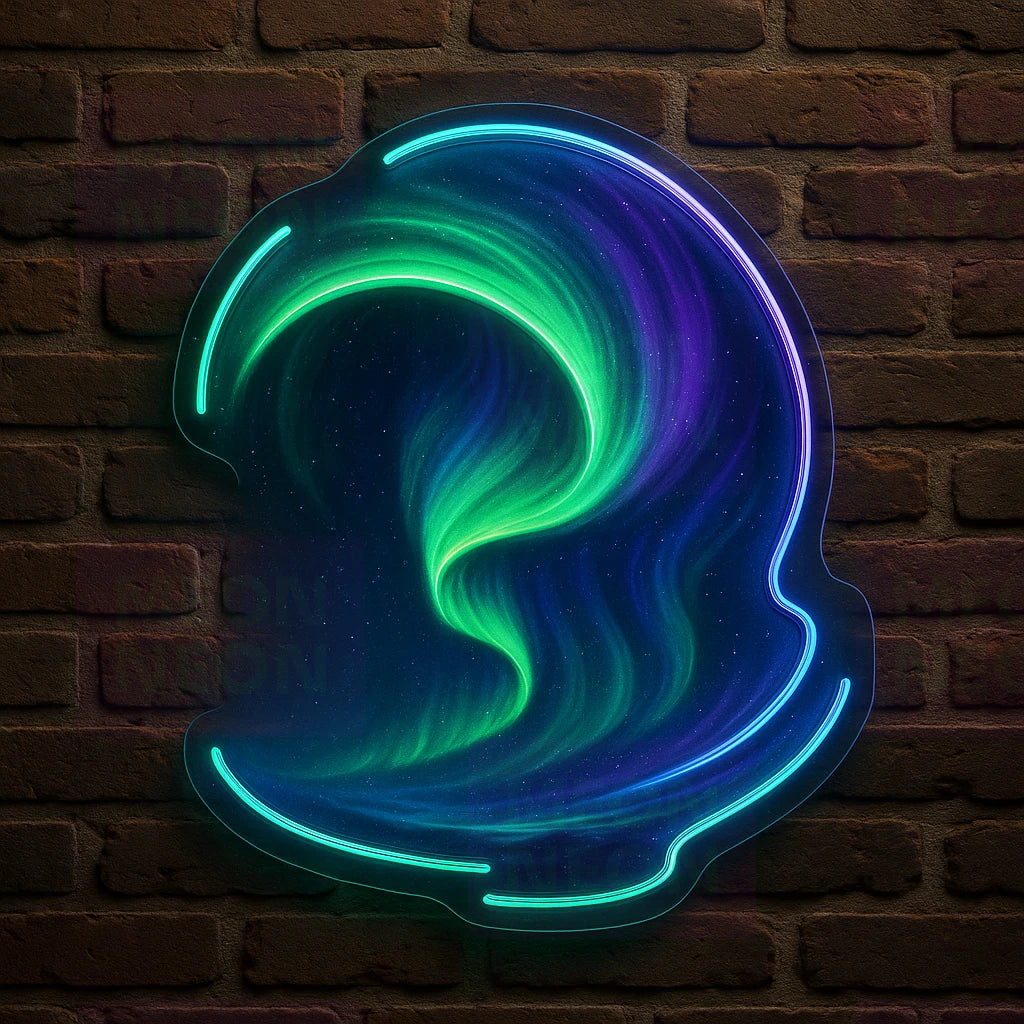 Aurora Borealis Arc LED Neon Sign